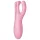 Satisfyer Threesome 4 - вибратор за клитор с управление чрез приложение (розов)