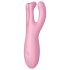 Satisfyer Threesome 4 - Интелигентен клиторен вибратор (розов)