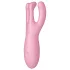 Satisfyer Threesome 4 - вибратор за клитор с управление чрез приложение (розов)