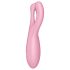 Satisfyer Threesome 4 - Интелигентен клиторен вибратор (розов)