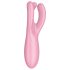 Satisfyer Threesome 4 - Интелигентен клиторен вибратор (розов)