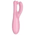 Satisfyer Threesome 4 - вибратор за клитор с управление чрез приложение (розов)
