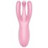 Satisfyer Threesome 4 - Интелигентен клиторен вибратор (розов)