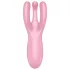 Satisfyer Threesome 4 - вибратор за клитор с управление чрез приложение (розов)