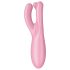 Satisfyer Threesome 4 - Интелигентен клиторен вибратор (розов)
