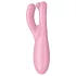 Satisfyer Threesome 4 - вибратор за клитор с управление чрез приложение (розов)