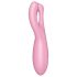 Satisfyer Threesome 4 - Интелигентен клиторен вибратор (розов)