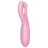 Satisfyer Threesome 4 - вибратор за клитор с управление чрез приложение (розов)