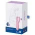 Satisfyer Threesome 4 - вибратор за клитор с управление чрез приложение (розов)