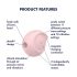 Satisfyer Sugar Rush - въздушно-вълнов клиторстимулатор (розов)
