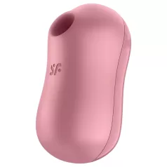   Satisfyer Cotton Candy - вибратор за клитор с въздушни вълни - корал