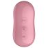 Satisfyer Cotton Candy - клиторен вибратор с въздушни вълни (коралов)