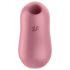 Satisfyer Cotton Candy - клиторен вибратор с въздушни вълни (коралов)