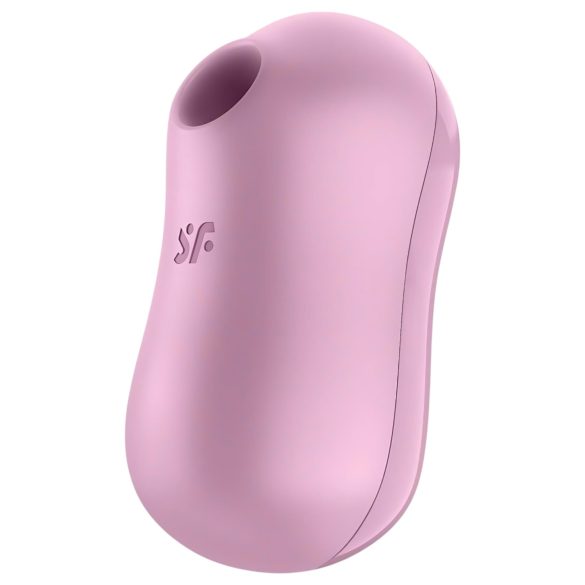 Satisfyer Памучен Бонбон - акумулаторен въздушно-вълнов клитор стимулатор (лилав)