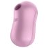 Satisfyer Памучен Бонбон - акумулаторен въздушно-вълнов клитор стимулатор (лилав)
