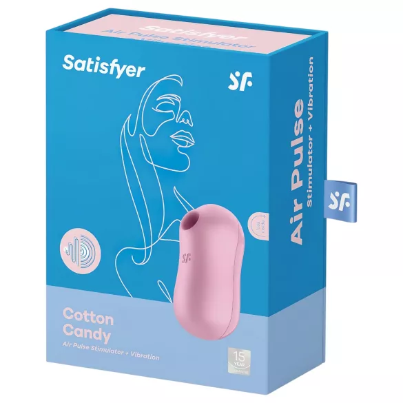 Satisfyer Cotton Candy - вибратор за клитор с въздушни вълни