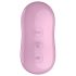 Satisfyer Памучен Бонбон - акумулаторен въздушно-вълнов клитор стимулатор (лилав)