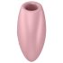Satisfyer Cutie Heart - вибратор със засмукващи вълни (розов)