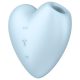 Satisfyer Cutie Heart - презареждаем клитор стимулатор с въздушни вълни (син)