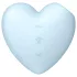 Satisfyer Cutie Heart - вибратор с въздушни вълни за клитор - акумулаторен, син