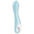 Сатисфаер Air Pump Vibrator 5 - умен вибратор с помпа (син)