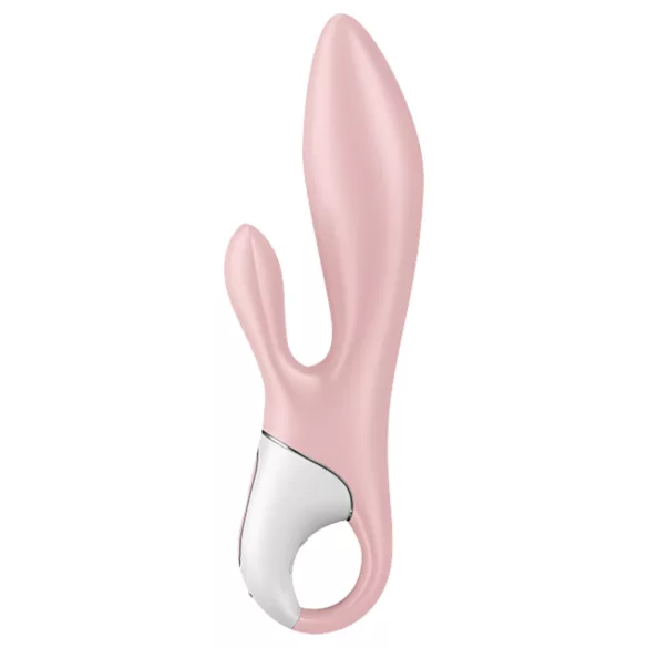 Satisfyer Air Pump Bunny 3 - вибриращ дилдо с помпа - розов