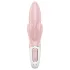 Satisfyer Air Pump Bunny 3 - вибриращ дилдо с помпа - розов