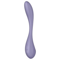   Satisfyer - вибратор за G-точка с гъвкава глава - лилав