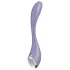 Satisfyer G-spot Flex 5 - вибратор за G-точка с управление чрез приложение (лилав)
