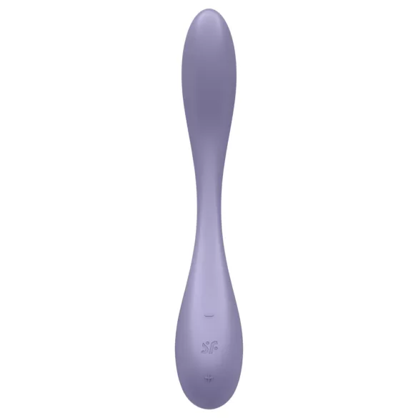 Satisfyer G-spot Flex 5 - вибратор за G-точка с управление чрез приложение (лилав)