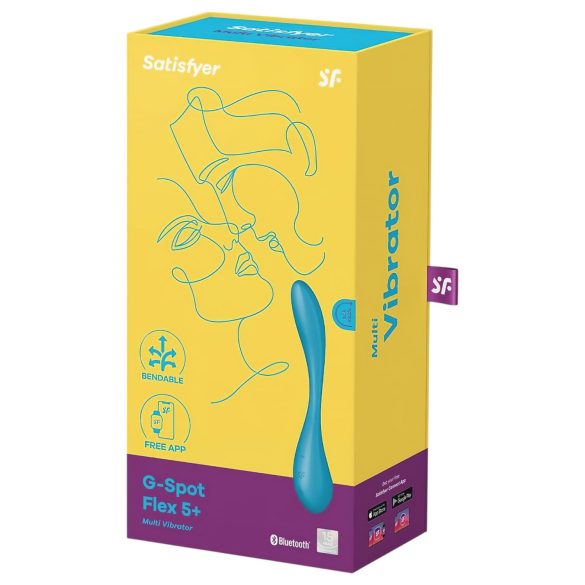 Satisfyer - G-spot вибратор с гъвкав край - зелен