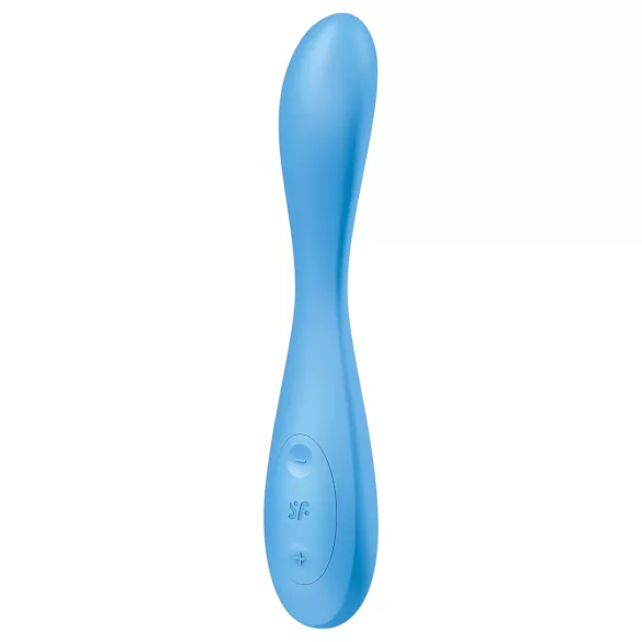 Satisfyer G-spot Flex 4 - вибратор за G-точка с управление чрез приложение (тюркоаз)