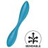 Сатисфайър G-spot Flex 1 - акумулаторен, водоустойчив G-точков вибратор (зелен)
