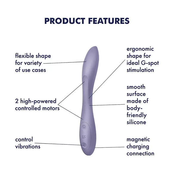 Satisfyer G-spot Flex 2 - вибратор за G-точка