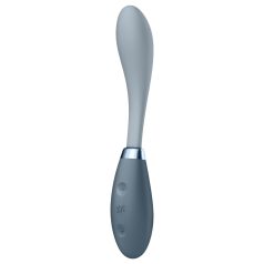   Satisfyer G-Spot Flex 3 - вибратор за G-точка с акумулатор - сив