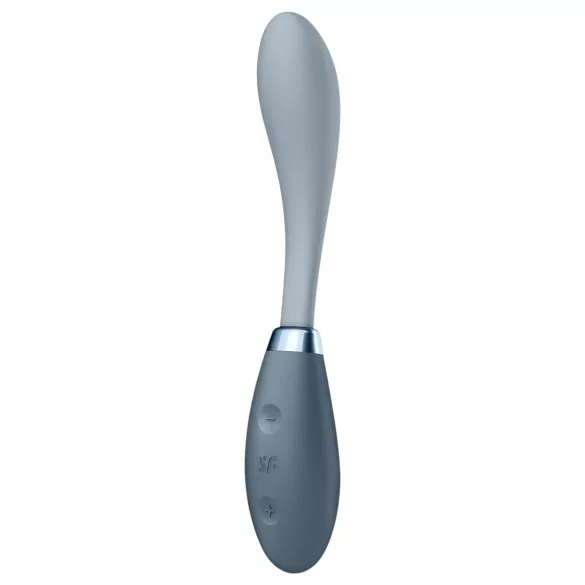 Satisfyer G-Spot Flex 3 - вибратор за G-точка с акумулатор - сив