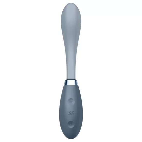 Satisfyer G-Spot Flex 3 - вибратор за G-точка с акумулатор - сив