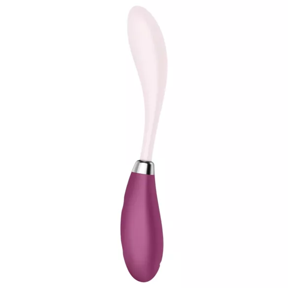 Satisfyer - вибратор за G-точка с акумулатор - розово-червен G-Spot Flex 3
