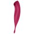 Satisfyer Twirling Pro - интелигентен 2в1 клитор стимулатор (червен)