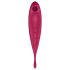 Satisfyer Twirling Pro - интелигентен 2в1 клитор стимулатор (червен)