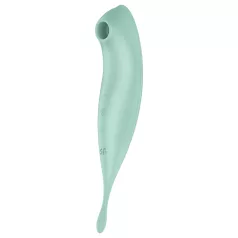   Satisfyer Twirling Pro - вибратор за клитор с управление чрез приложение (мента)