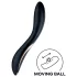 Satisfyer Rrrolling - вибратор за G-точка с движещи се топчета - черен