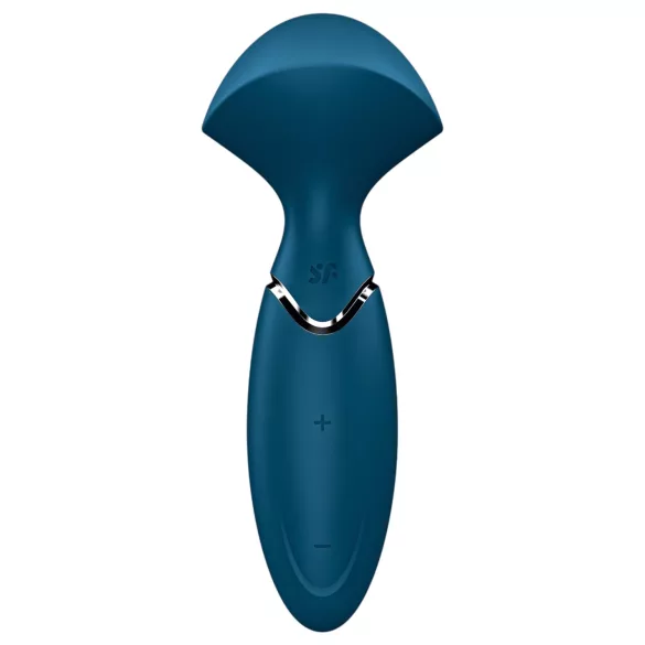 Satisfyer Mini Wand-er - вибратор масажор водоустойчив - син