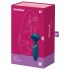 Satisfyer Mini Wand-er - водоустойчив масажен вибратор (син)
