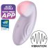 Satisfyer Tropical Tip - вибратор за клитора - смарт - лилав