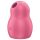 Satisfyer Pro To Go 1 - акумулаторен, въздушен клиторен стимулатор (червен)