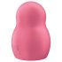 Satisfyer Pro To Go 1 - акумулаторен, въздушен клиторен стимулатор (червен)