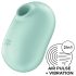 Satisfyer Pro To Go 2 - акумулаторен клиторен стимулатор с въздушни вълни (мента)