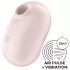 Satisfyer Pro To Go 2 - вибратор с въздушни вълни за клитора - бежов