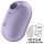 Satisfyer Pro To Go 2 - акумулаторен, вълнов стимулатор за клитор (лилав)
